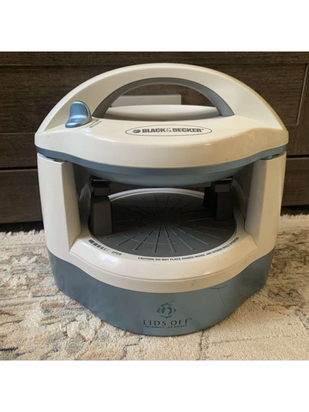 Black & Decker Lids Off Plus JW250 Automatic Jar Opener Tested Working